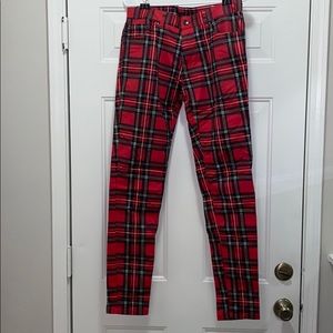 ZARA MENS PLAITED RED PLANTS